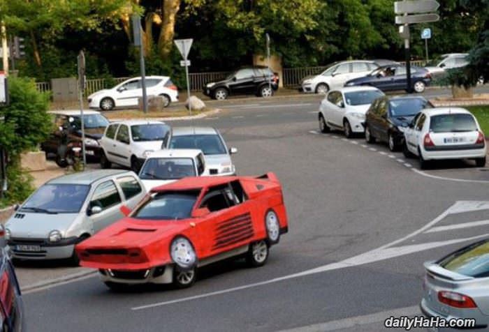 my new sports car funny picture