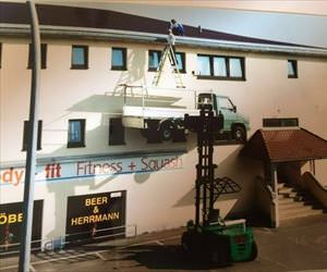 needed a bigger ladder