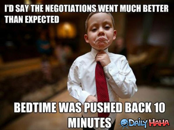 Negotiations funny picture