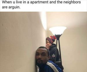 neighbors are arguing