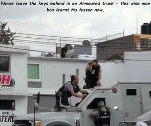 never leave the keys