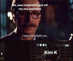 never said thank you