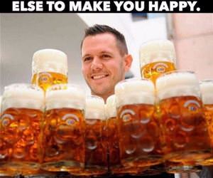 never depend on others for happiness funny picture