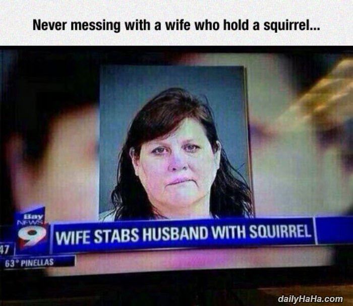 never mess with funny picture