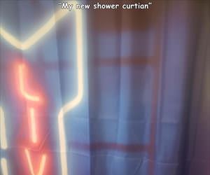 new shower curtain