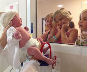 new little baby funny picture