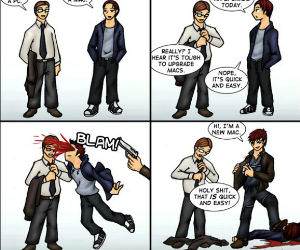 Mac Upgrade Cartoon