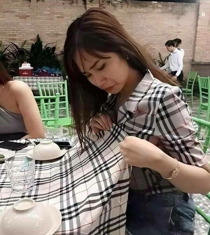 nice shirt lady ... 2