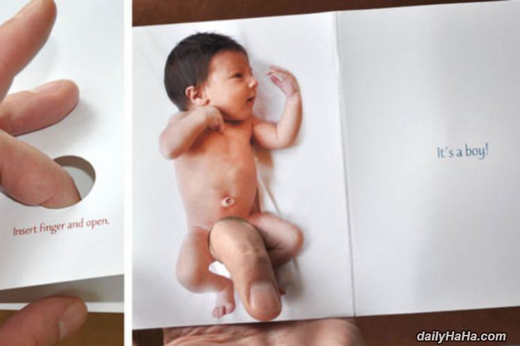 nice expecting card funny picture