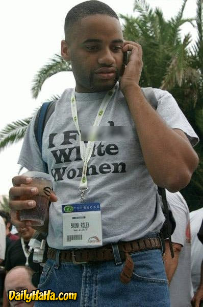 He only does white chicks