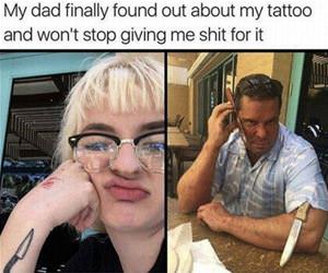 nice tattoo there funny picture