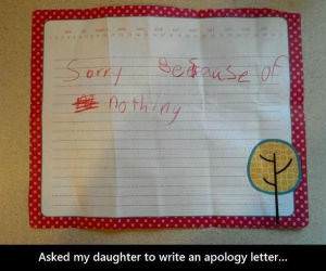 No Apologies funny picture