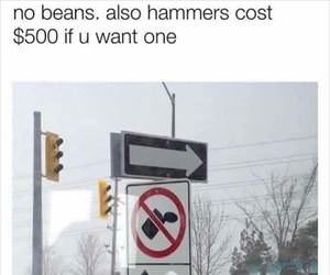 no beans here