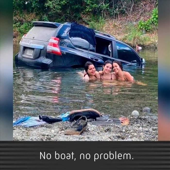 no boat no problem