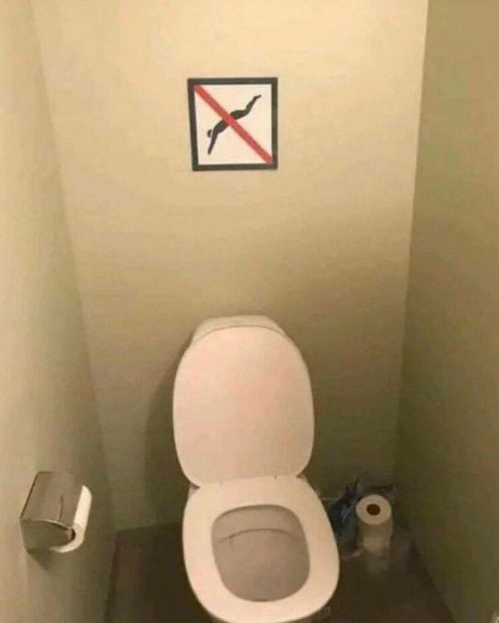 no diving here ... 2