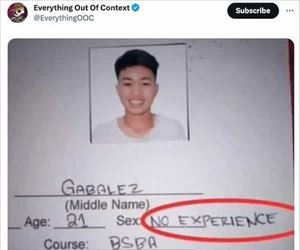 no experience
