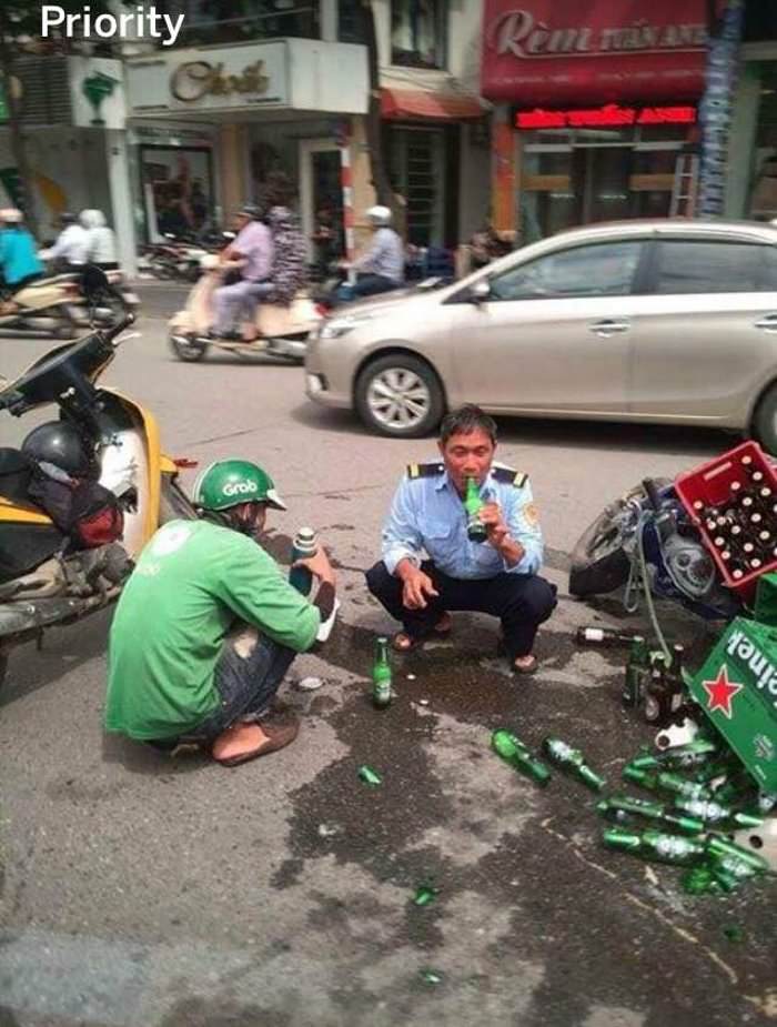 no wasting beer here