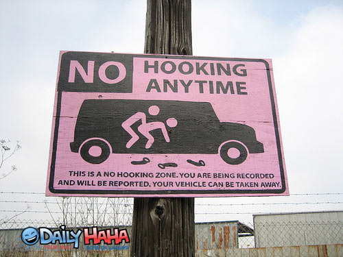 No Hooking AnyTime