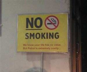 no smoking here funny picture