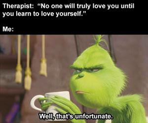 nobody will love you until