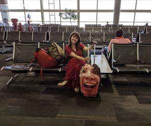 nobody will steal her bag