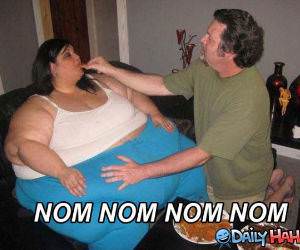 Nom Nom Fatty funny picture