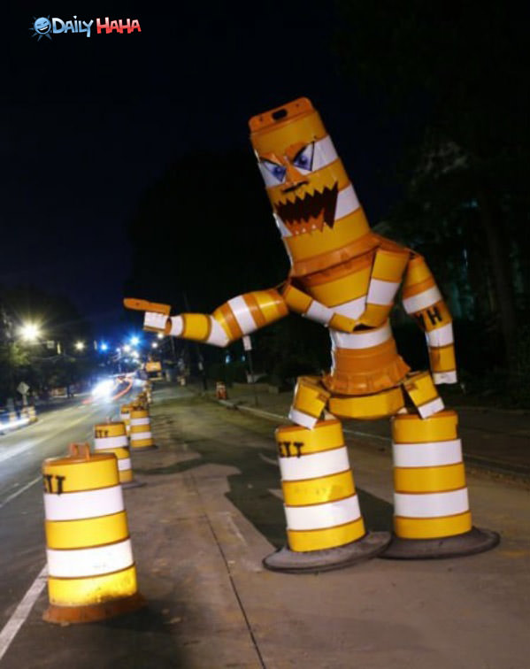 Nom Nom Nom Road Work funny picture