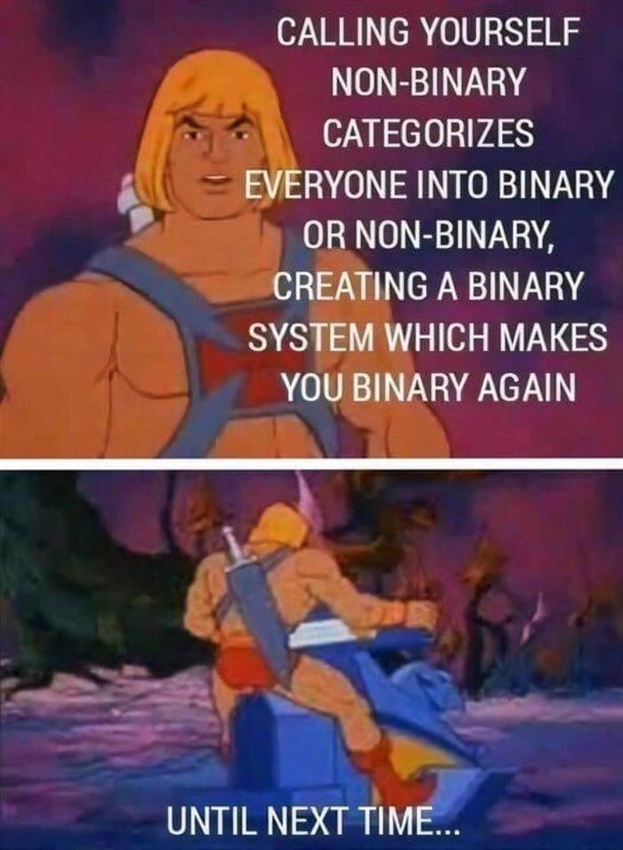 non binary ... 2