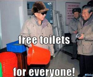 Free Toilets funny picture