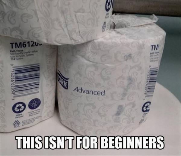 Not For Beginners funny picture
