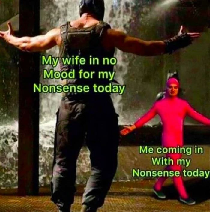 not in the mood today