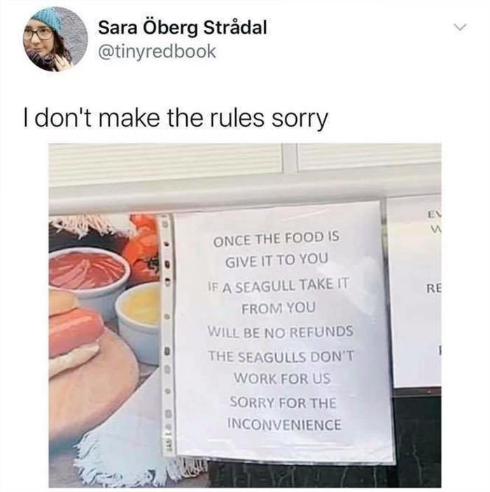 not my rules