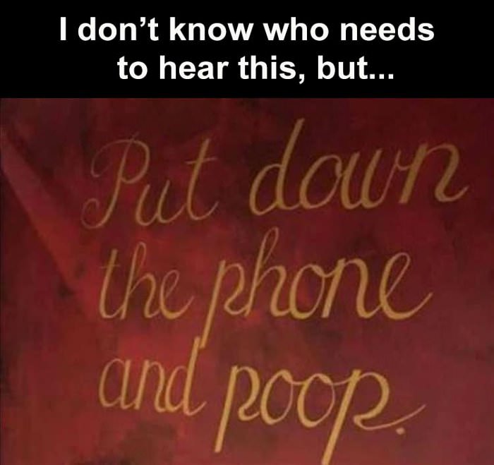 not sure who need to hear this