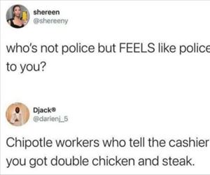 not the police