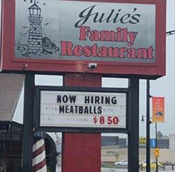 now hiring ... 2
