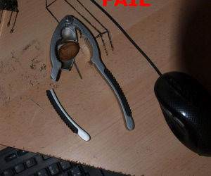 Nut Cracker Fail funny picture