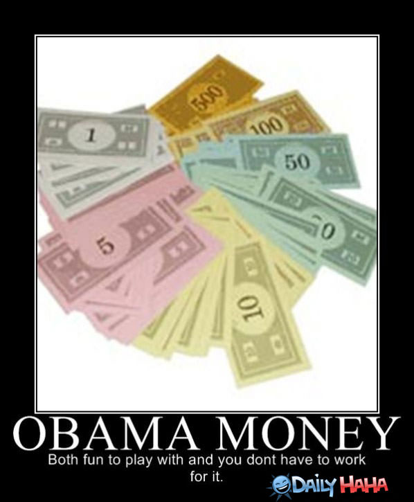 Obama Money funny picture