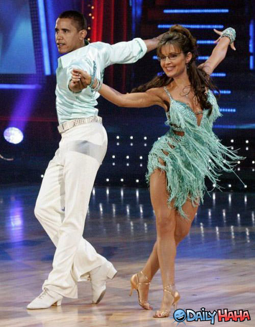 Obama Palin Dancing with the stars