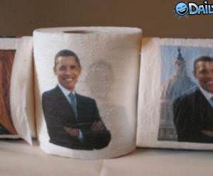 Obama Toilet Paper