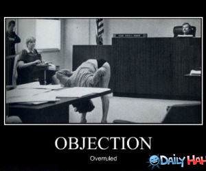 Objection funny picture