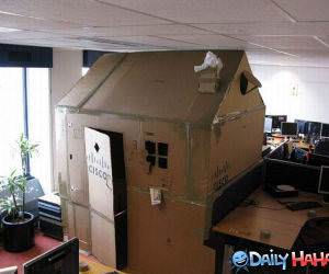 Office Fort funny picture