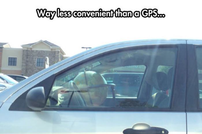 old school gps funny picture