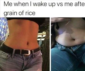 one grain of rice
