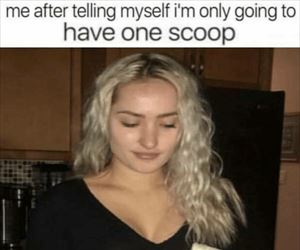 one scoop