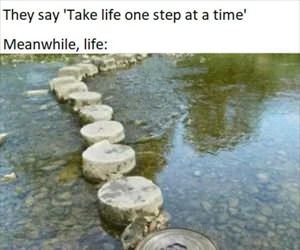 one step at a time