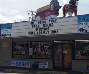 one drink away funny picture