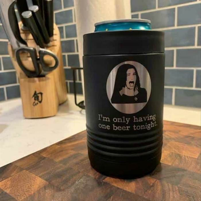 only having one beer tonight