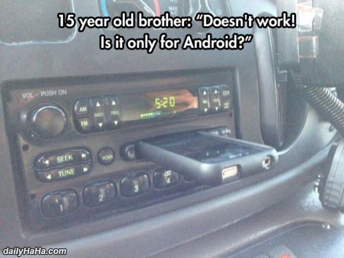 only for android funny picture