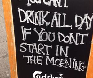 only way to drink all day funny picture