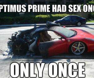 Optimus Prime funny picture
